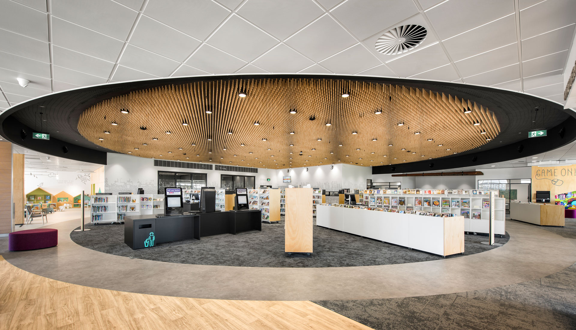 Acoustic mdf ceiling and wall panels designed by keystonelinings