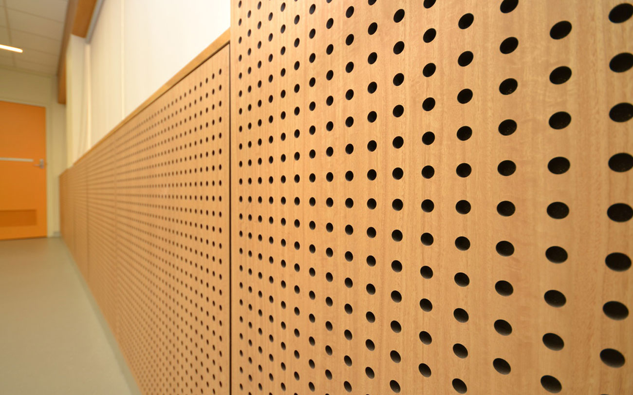 Key Ply Perforated Wall Panels Designed by Keystone Linings at University of South Australia