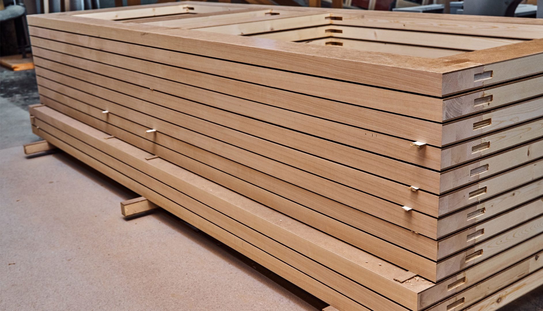 Cut to size acoustic plywood sheets - building essentials