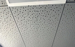 Perforated cfc ceiling panels - merrylands public school