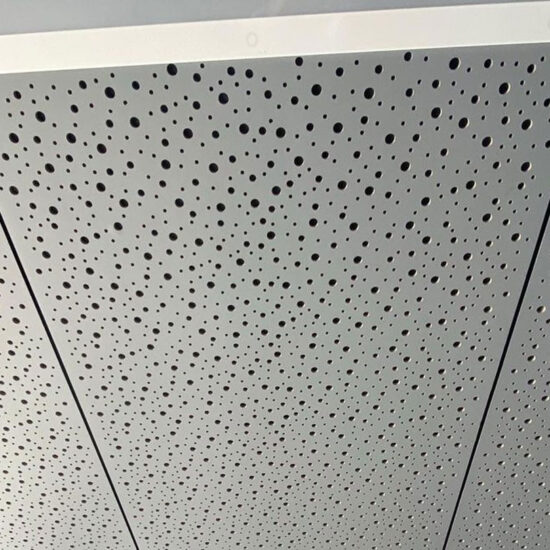 Perforated cfc ceiling panels - merrylands public school