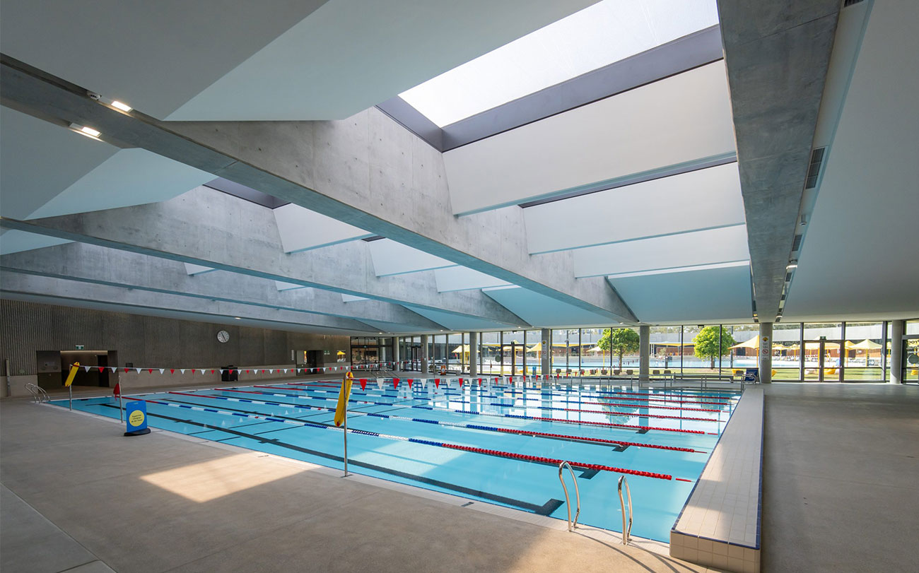 Parramatta Aquatic Centre - City Of Parramatta - Perforated FC Panels