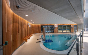 Parramatta aquatic centre - city of parramatta - perforated fc panels